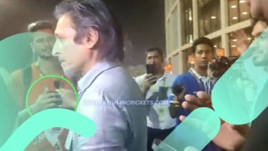 After India's team was defeated, Ramiz Raja grabbed the phone from the Indian journalist.